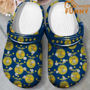 Agriculture FFA Navy Crocs 3