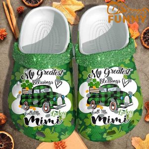 My Greatest Blessings Call Me Mimi Patrick Crocs