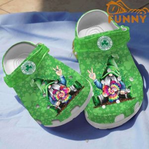 St Patricks Day Gnome Crocs Crocband