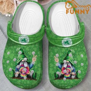 St Patricks Day Gnome Crocs Crocband 3 1