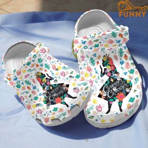 Alice In Wonderland Floral Crocs 1