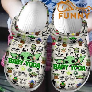 Baby Yoda Star Wars Crocs Crocband Clogs