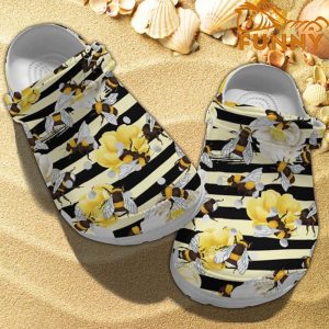 Bee Flower Crocs