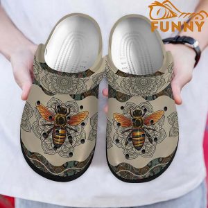 Bee Grey Crocs 1