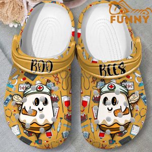 Boo Bees Crocs Gift For Nurse 3