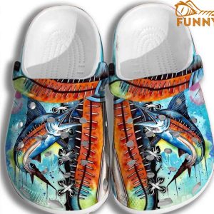 Colorful Hook Fishing Crocs