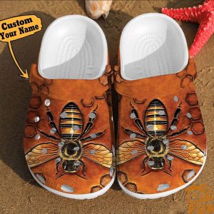 Customized Bee Crocs Classic Clog