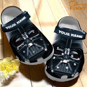 Customized Darth Vader Crocs 3