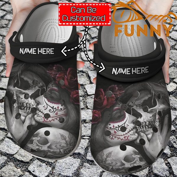 Customized Dead Kiss Skull Crocs