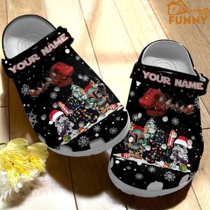 Customized Star Wars Christmas Crocs 1