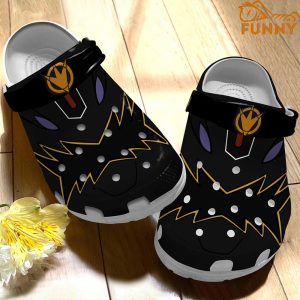 Dino Thunder Black Power Ranger Crocs