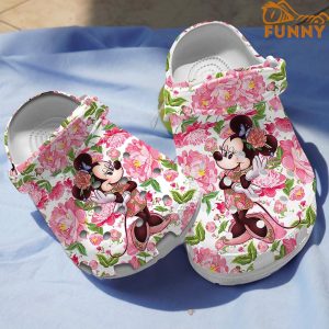 Disney Minnie Mouse Floral Crocs