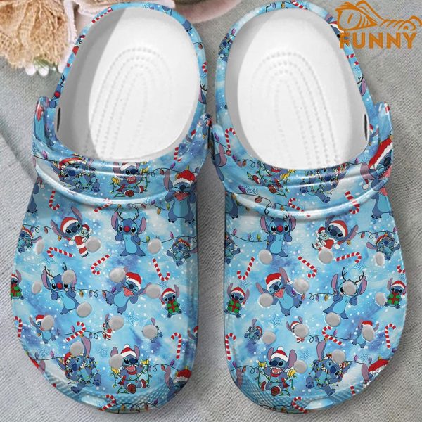 Disney Stitch Christmas Crocs