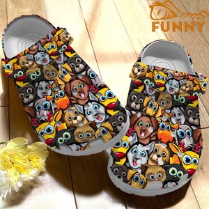 Dogs Collection Pattern Crocs Classic Clog 2