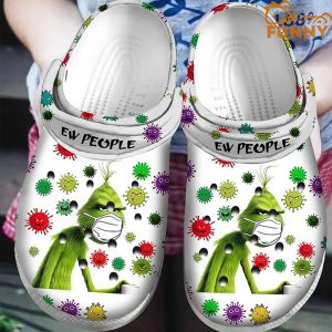 Ew People Grinch Christmas Crocs