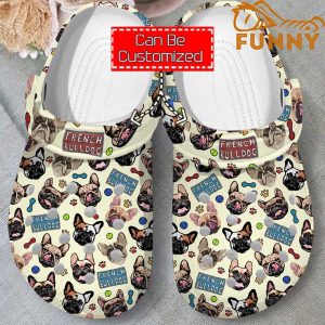 French Bulldog Pattern Crocs Classic Clog 1