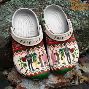 Friends Grinch Christmas Crocs 2