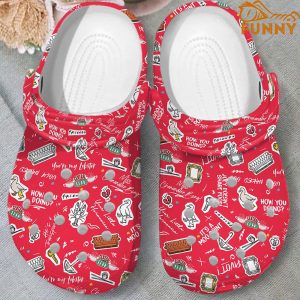 Friends Lobster Red Crocs 2