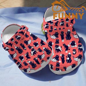 Funny Cats Red Crocs Crocband Shoes