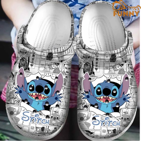 Funny Stich Disney Crocs