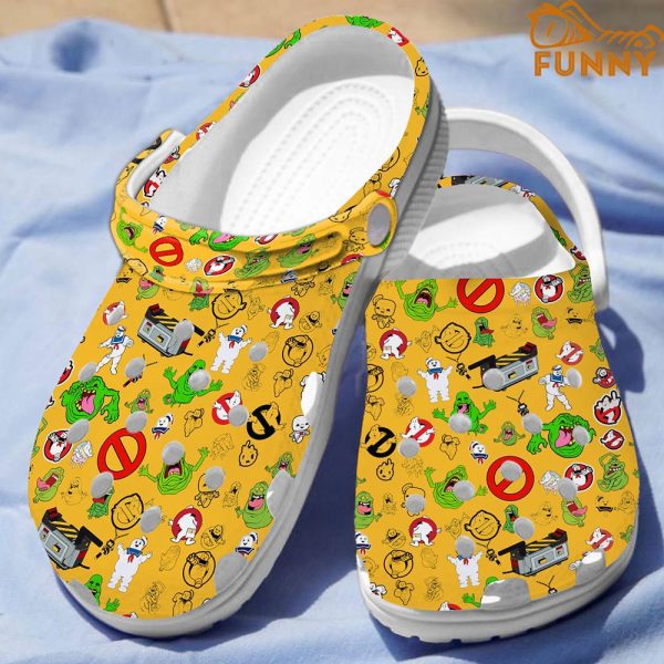 Ghostbusters Yellow Crocs