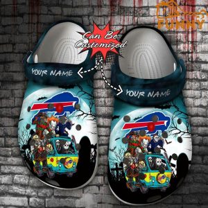 Personalized Buffalo Bills Crocs Halloween