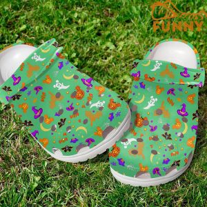 Halloween Green Disney Crocs