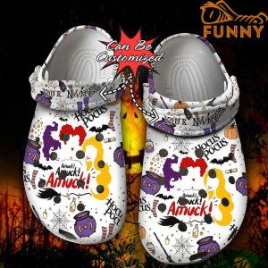 Personalized Amuck Amuck Hocus Pocus Movie Halloween Crocs