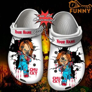 Personalized Chucky Killer Crocs Halloween