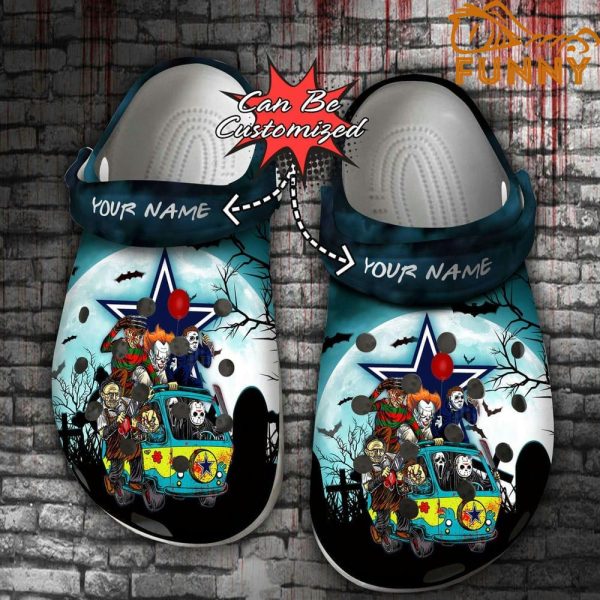 Personalized Dallas Cowboys Croc Halloween