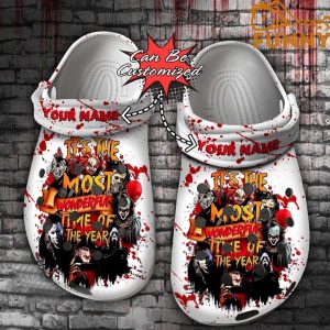 Personalized Horror Characters Crocs Halloween