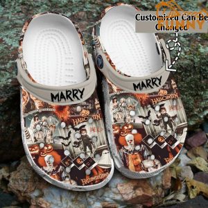 Personalized Horror Fall Crocs Halloween