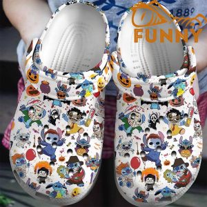 Halloween Stitch Pattern Crocs