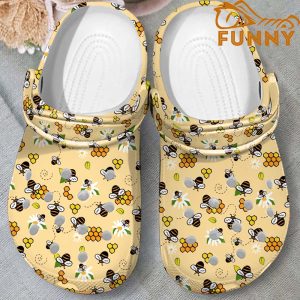 Happy Bee Crocs