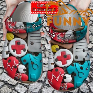 Heart Love Doctor Nurse Crocs Classic Clog 1