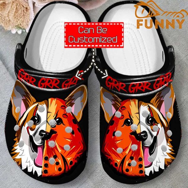 Honor Mask Corgi Crocs Classic Clog