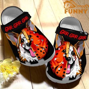 Honor Mask Corgi Crocs Classic Clog 2