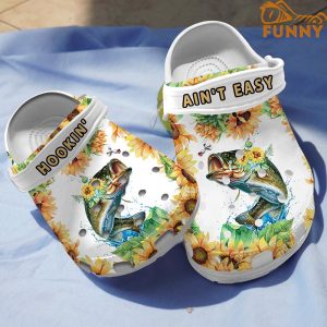 Hookin Aint Fishing Crocs 3