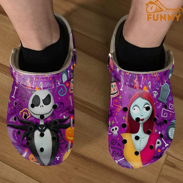 Jack And Sally The Nightmare Before Christmas Crocs