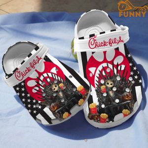 Jack Skellington Crown Royal Red Halloween Crocs 1