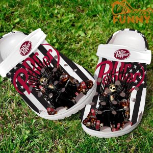 Jack Skellington Dr Pepper Crocs