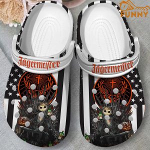 Jack Skellington Jagermeister Halloween Crocs 3