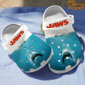 Jaws Blue Shark Crocs 1