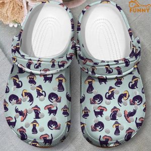 Mushroom Cat Crocs Classic Clog Shoes 2