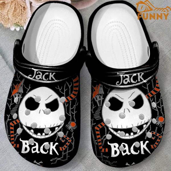 Nightmare Jack Is Back Halloween Crocs