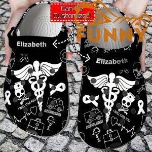 Nurse Custom Crocs With Name 1