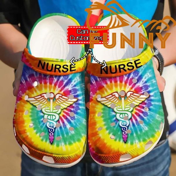 Nurse Hippie Crocs Classic Clog