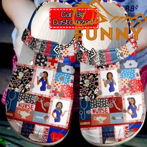 Nurse Is Life Pattern Crocs Classic Clog