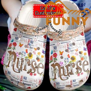 Nurse Nobody Can Replace Pattern Crocs Classic Clog