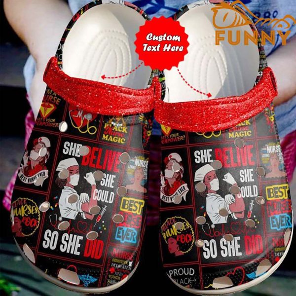 Nurse Superpower Crocs